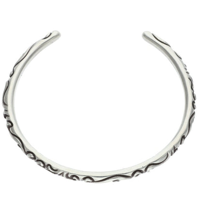 Chrome Hearts BANGLE SCROLL Belt Silver Size L