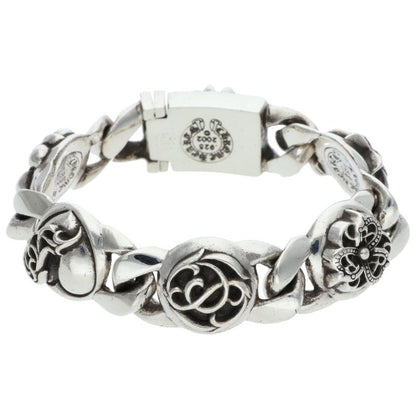 Chrome Hearts MULTI LINK Silver Bracelet Size 5LINK