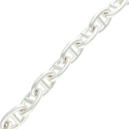 HERMES Chaine d'Ancre TGM Silver Bracelet Size 12LINK