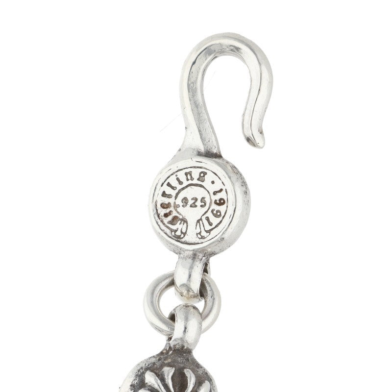 Chrome Hearts #1 Cross Ball Silver Bracelet