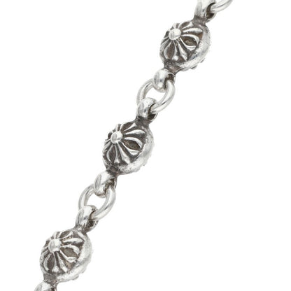 Chrome Hearts #1 Cross Ball Silver Bracelet