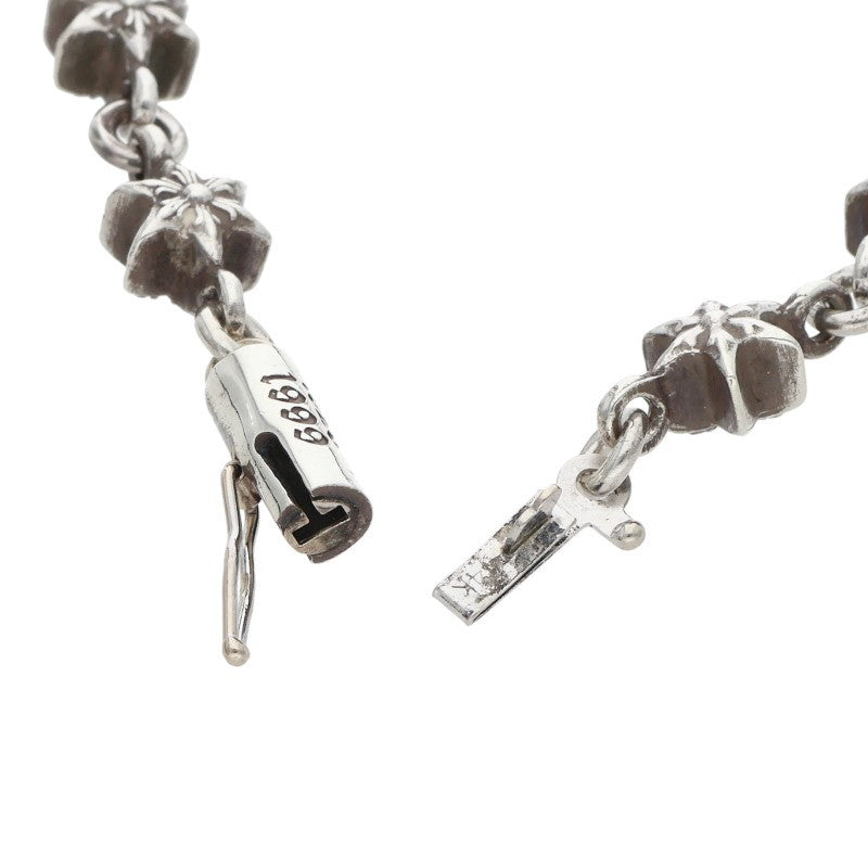 Chrome Hearts CHN Tiny Star Silver Bracelet Size 13LINK