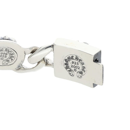 Chrome Hearts CROSS LINK Silver Bracelet Size 6LINK
