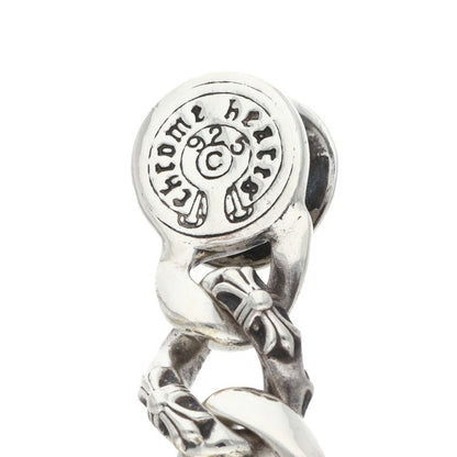 Chrome Hearts Fancy Chain Link Silver Bracelet Size 13LINK