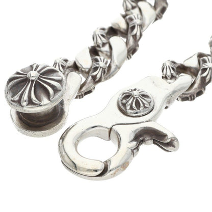 Chrome Hearts FNCY CHN LNK Fancy Silver Bracelet Size 15LINK
