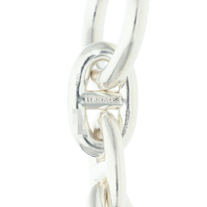 HERMES Chaine d'Ancre MM Silver Bracelet Size 14LINK