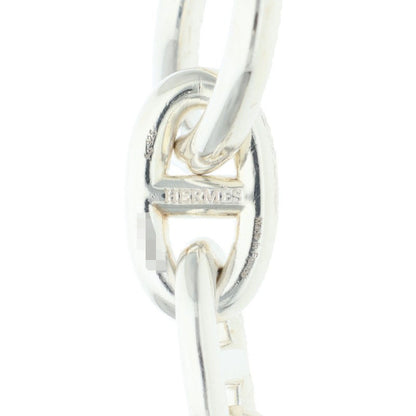 HERMES Chaine d'Ancre MM Silver Bracelet Size 14LINK
