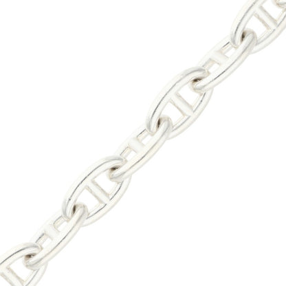 HERMES Chaine d'Ancre GM Silver Bracelet Size 12LINK