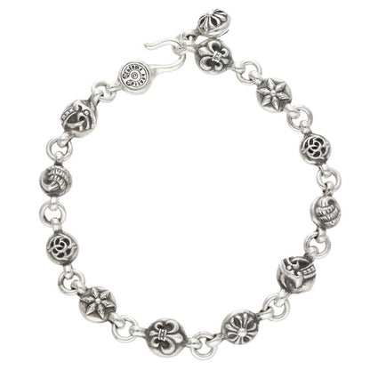Chrome Hearts No. 1 Multi Ball Silver Bracelet
