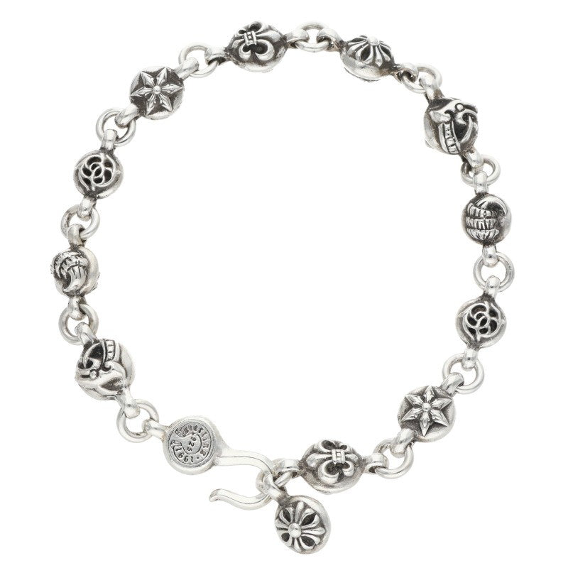 Chrome Hearts No. 1 Multi Ball Silver Bracelet