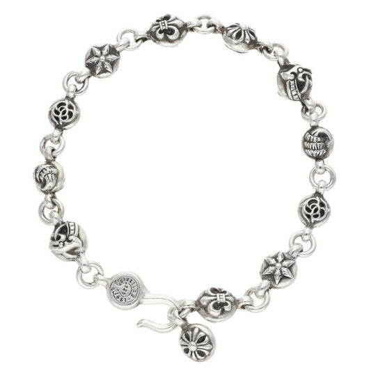 Chrome Hearts No. 1 Multi Ball Silver Bracelet