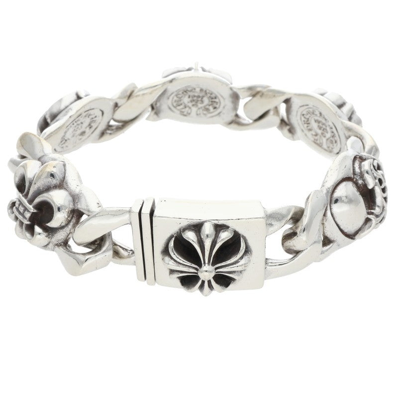 Chrome Hearts MULTI LINK Old Silver Bracelet Size 5LINK