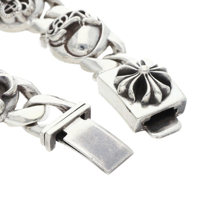Chrome Hearts MULTI LINK Old Silver Bracelet Size 5LINK