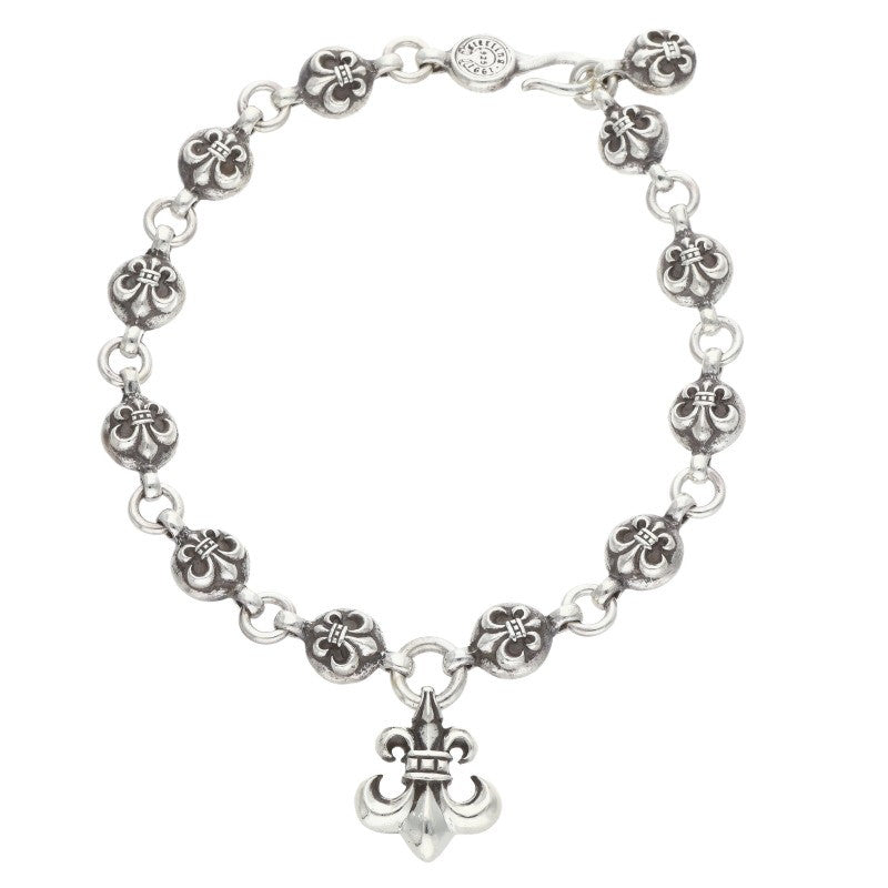 Chrome Hearts No. 1 BS Flare Ball Silver Bracelet