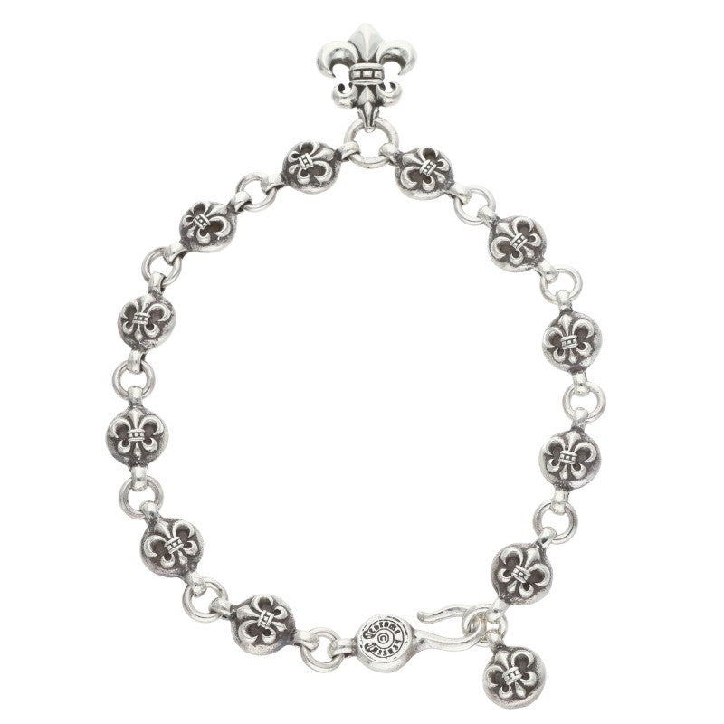 Chrome Hearts No. 1 BS Flare Ball Silver Bracelet