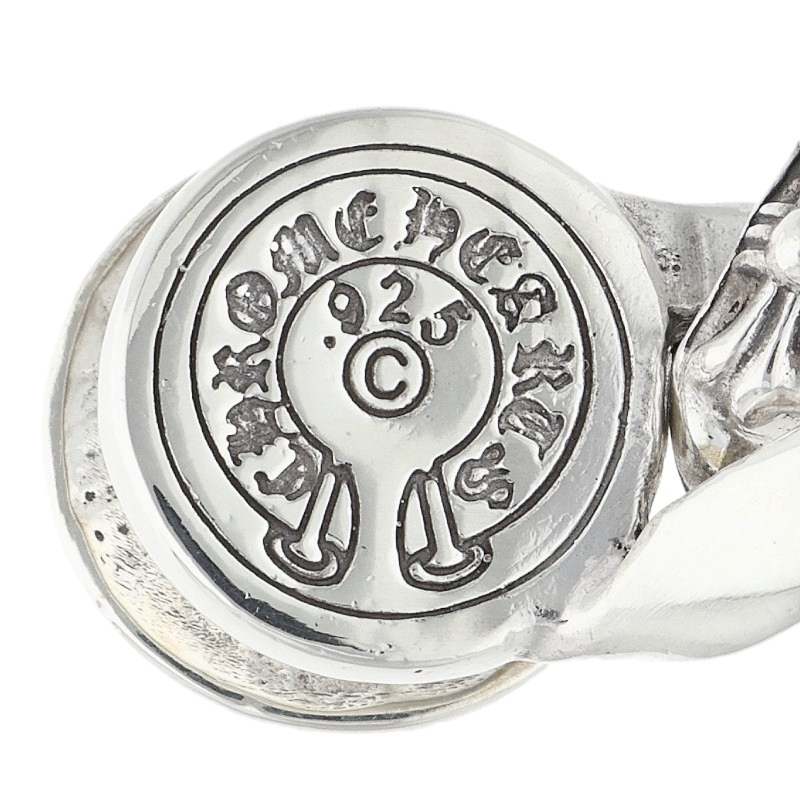 Chrome Hearts FNCY CHN LNK Fancy Silver Bracelet Size 15LINK