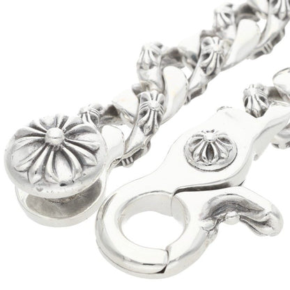 Chrome Hearts FNCY CHN LNK Fancy Silver Bracelet Size 15LINK
