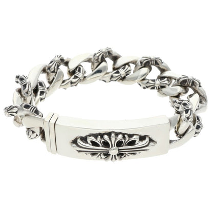 Chrome Hearts ID FLORAL CRS Fancy Bracelet Size 13LINK