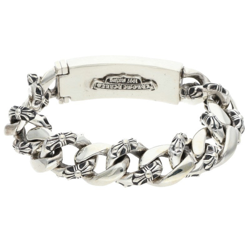 Chrome Hearts ID FLORAL CRS Fancy Bracelet Size 13LINK