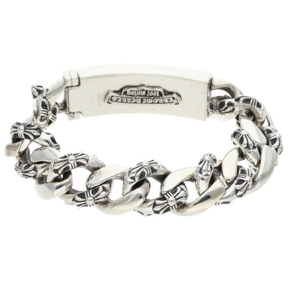 Chrome Hearts ID FLORAL CRS Fancy Bracelet Size 13LINK