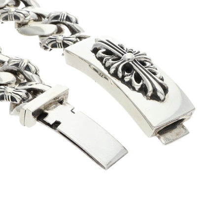 Chrome Hearts ID FLORAL CRS Fancy Bracelet Size 13LINK