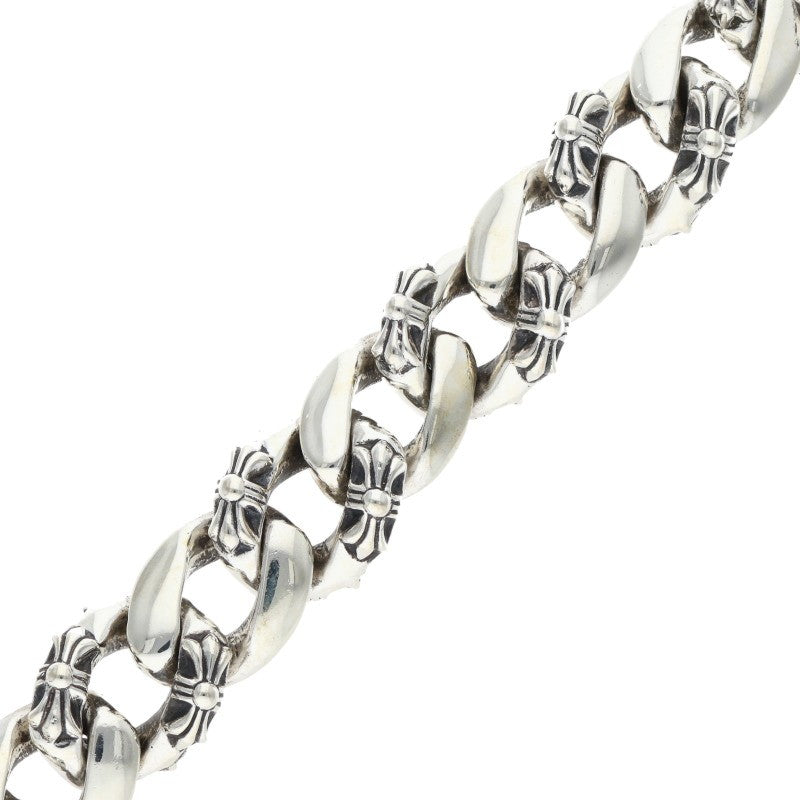 Chrome Hearts ID FLORAL CRS Fancy Bracelet Size 13LINK