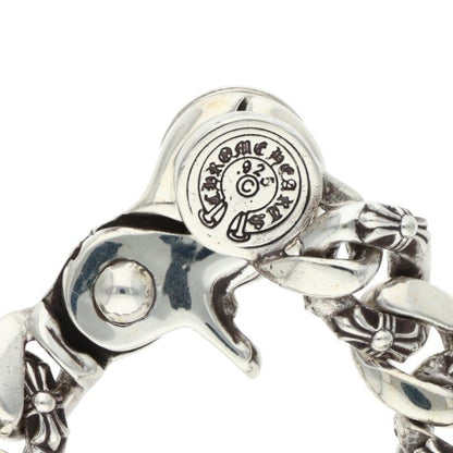 Chrome Hearts FNCY CHN LNK 925 Silver Bracelet Size 13LINK
