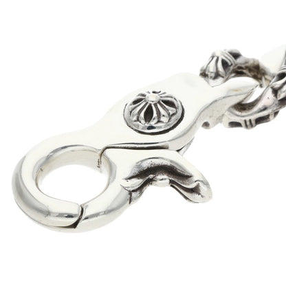Chrome Hearts FNCY CHN LNK 925 Silver Bracelet Size 13LINK