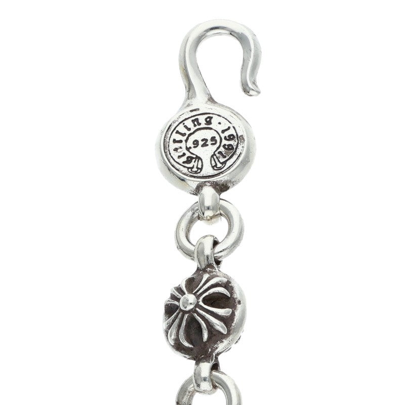 Chrome Hearts #2 Cross Ball Silver Bracelet