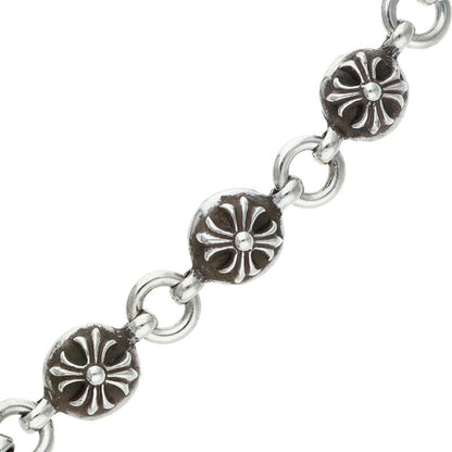Chrome Hearts #2 Cross Ball Silver Bracelet
