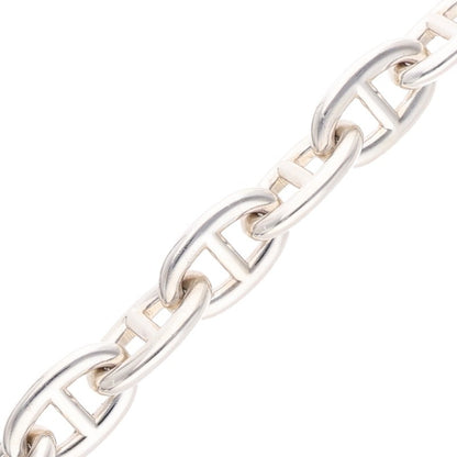 HERMES Chaine d'Ancre GM Silver Bracelet 925 Size 13LINK