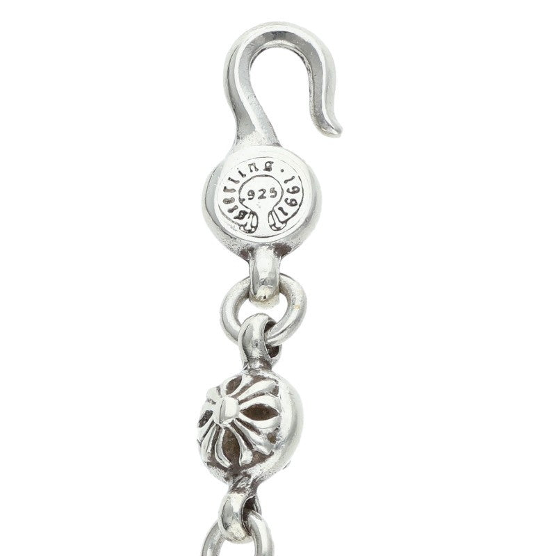 Chrome Hearts #1 Cross Ball Silver Bracelet