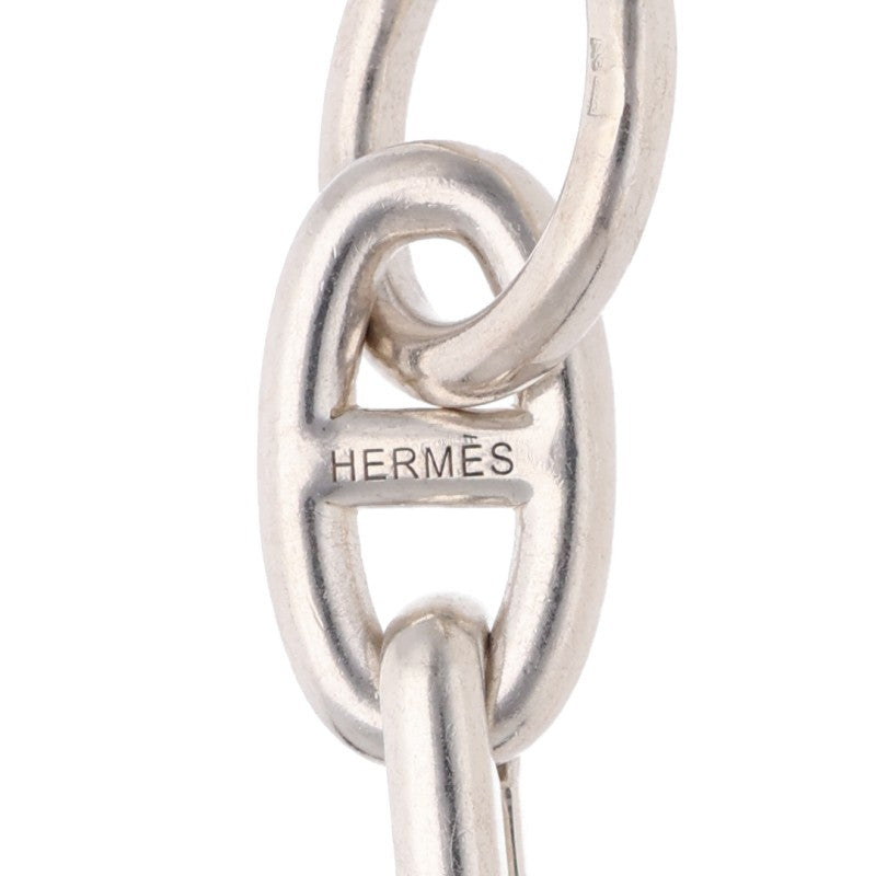 HERMES Aleas GM Ag925 Silver Bracelet Size 11LINK