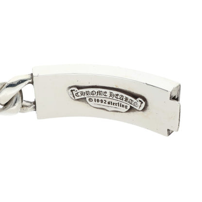 Chrome Hearts ID FLORAL CRS Silver Bracelet Size 11LINK