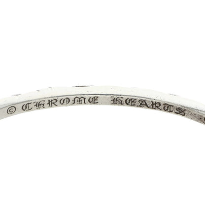Chrome Hearts Scroll Band Silver Bracelet Size M