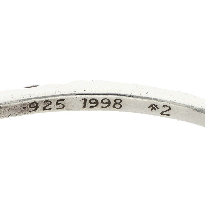 Chrome Hearts Scroll Band Silver Bracelet Size M