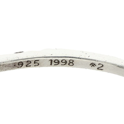 Chrome Hearts Scroll Band Silver Bracelet Size M