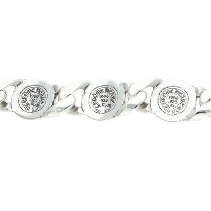 Chrome Hearts CROSS LINK Silver Bracelet Size 5LINK