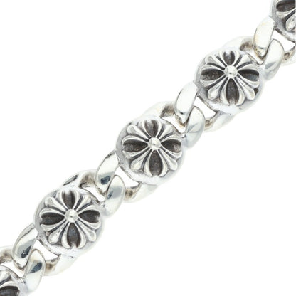 Chrome Hearts CROSS LINK Silver Bracelet Size 5LINK