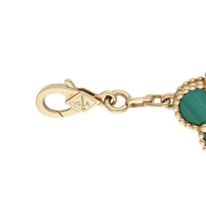 VANCLEEF & ARPELS Vintage Alhambra Malachite Bracelet