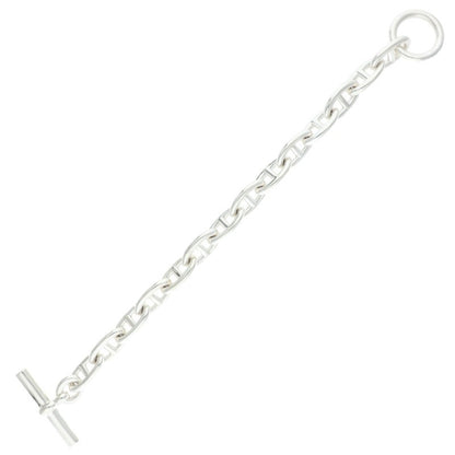 HERMES Chaine d'Ancre GM Silver Bracelet Size 14LINK