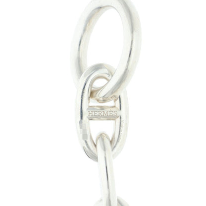 HERMES Chaine d'Ancre GM Silver Bracelet Size 14LINK