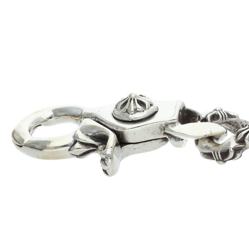 Chrome Hearts FNCY CHN LNK Old Silver Bracelet Size 15LINK
