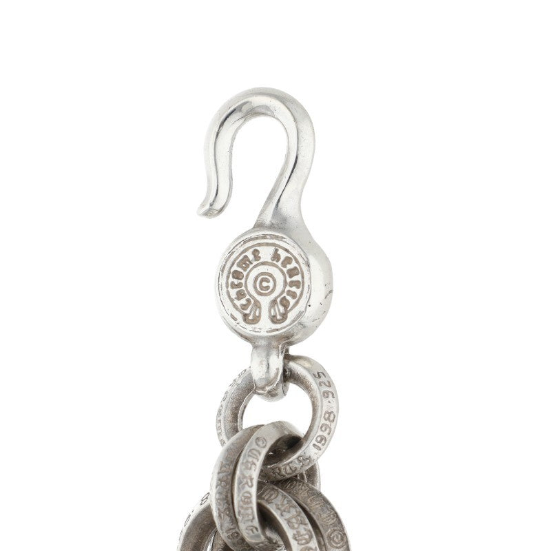 Chrome Hearts 2 Double B Ring Silver Bracelet