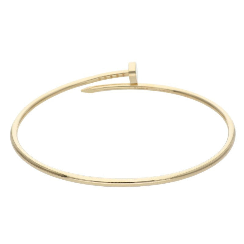 Cartier JUSTE UN CLOU BRACELET SM 18K Gold Bracelet Size 19