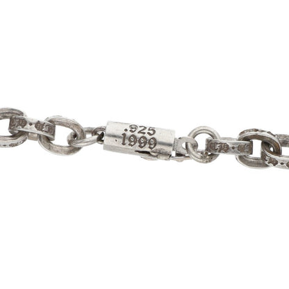 Chrome Hearts Paper Chain Silver Bracelet Size 7 Inch