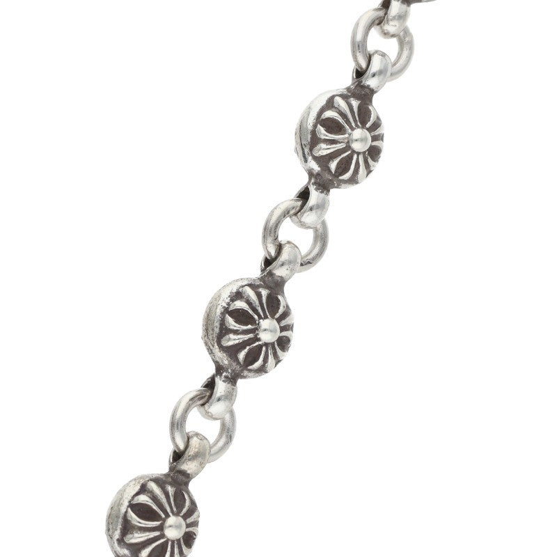Chrome Hearts NO1 BALL #1 Cross Ball Silver Bracelet