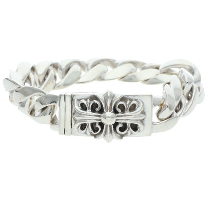 Chrome Hearts ID Box Keeper Silver Bracelet Size 13LINK