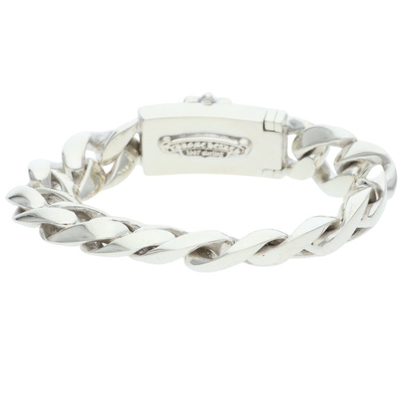 Chrome Hearts ID Box Keeper Silver Bracelet Size 13LINK