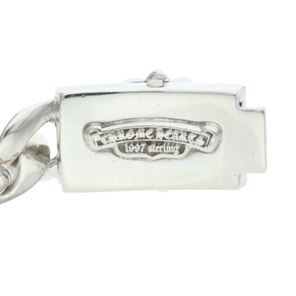 Chrome Hearts ID Box Keeper Silver Bracelet Size 13LINK